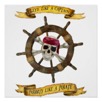 VIVRE COMME UN PARTI DE CAPITAINE COMME UN PIRATE
