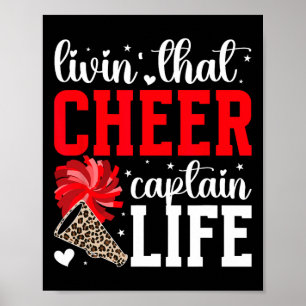 Poster Vivre la vie de capitaine de cheerleading