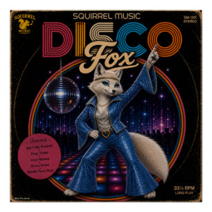 Poster Vixène Disco