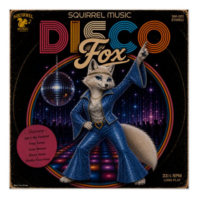 Poster Vixène Disco (Devant)