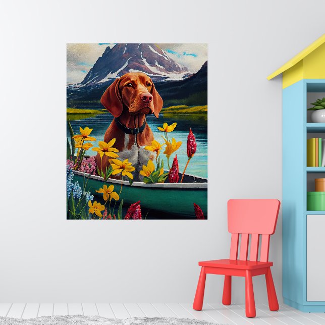 Poster Vizsla sur une rame : une aventure Pittoresque (Pépinière 1)