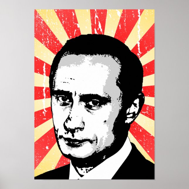 Poster Vladimir Poutine (Devant)