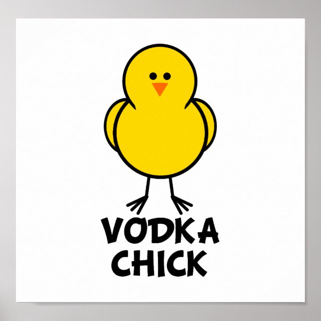 Poster Vodka Chick (Devant)