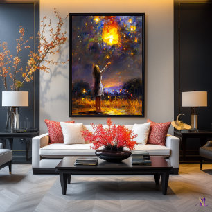 Poster Voeux dans les rêves des Lanternes Ciel dans Expre