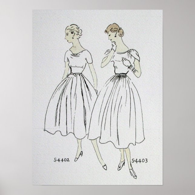 Poster Vogue 1953 (Devant)