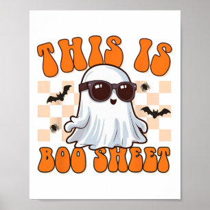 Poster Voici Bosheet Ghost Costume Halloween Super M