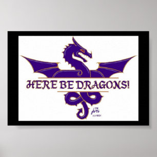 Poster voici des dragons