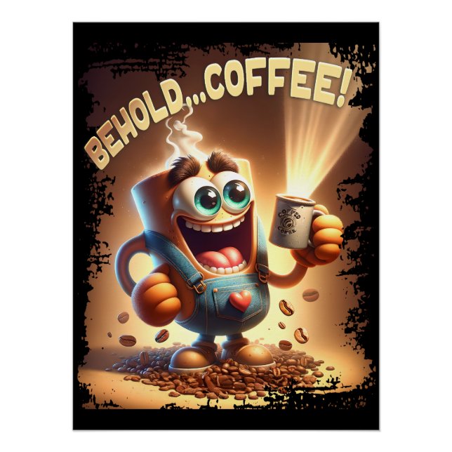 Poster Voici... du café ! (Devant)