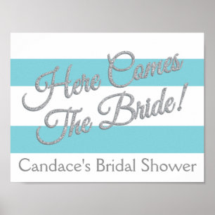 Poster Voici l'affiche de la mariée