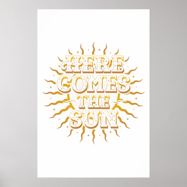 Poster Voici L'Affiche Soleil (24x36) (Devant)