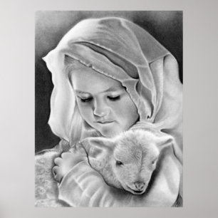 Poster Voici l'agneau de Dieu Imprimer