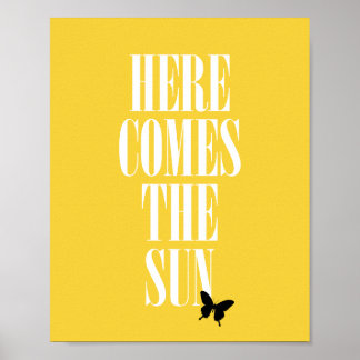 Poster Voici Le Soleil