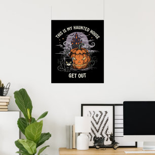Poster Voici ma maison hantée Sortez