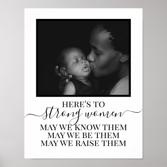 Poster Voici un cadeau pour les femmes fortes Mère Citati (Devant)