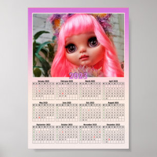 Poster Voici votre photo Calendrier 2023