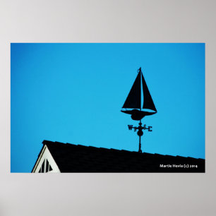 Poster Voie de voilier Maison