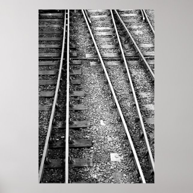 Poster Voie ferroviaire (Devant)