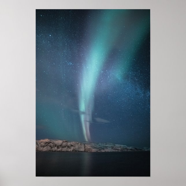 Poster Voie Lactée Northern Lights (Devant)