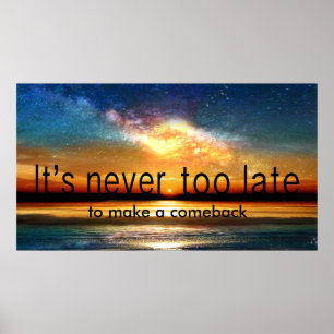 Poster Voie Lactée Twilight