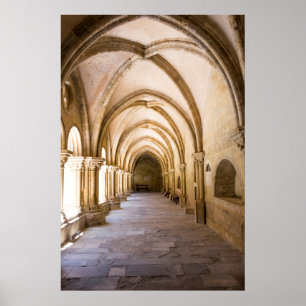Poster Voie piétonne cloître de la vieille cathédrale