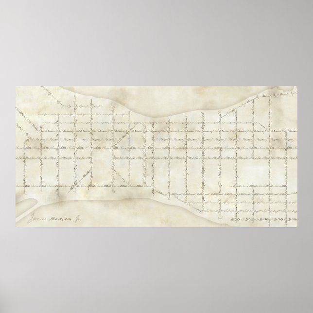 Poster Voies des Framers 36" x 18" (Devant)