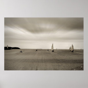 Poster Voile À Travers La Mer Imprimer