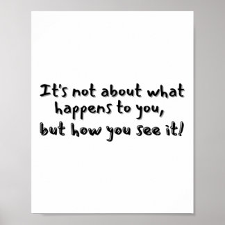 Poster Voir Au-Delà Du Sticker Évident