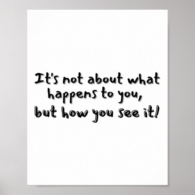 Poster Voir Au-Delà Du Sticker Évident (Devant)