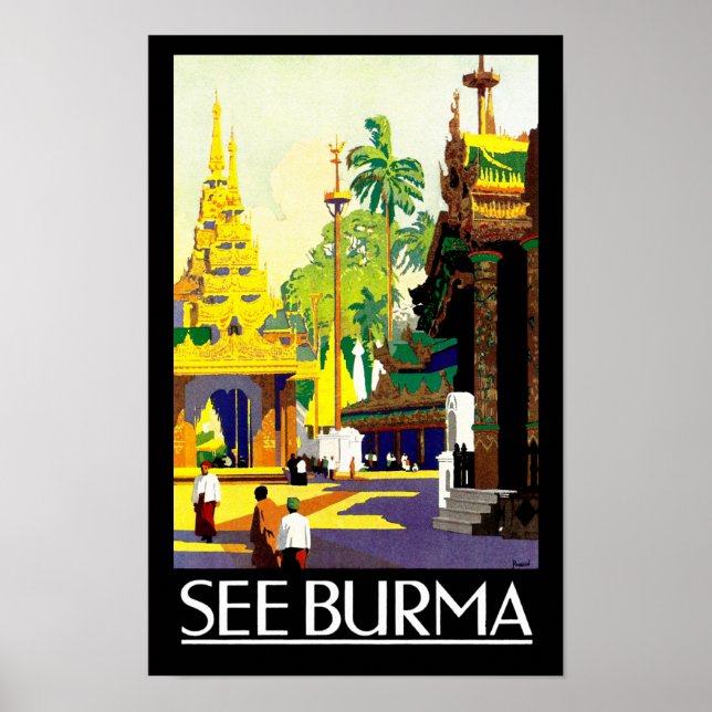 Poster Voir Birmanie (Devant)