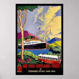 Poster Voir la cette Ecosse première