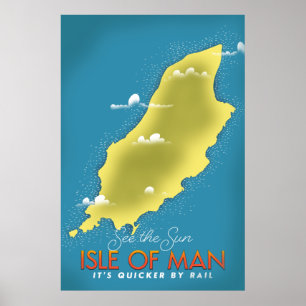 Poster Voir l'affiche de voyage Sun - Isle of Man.