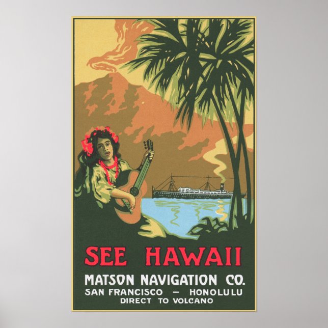 Poster Voir l'affiche Hawaii (Devant)