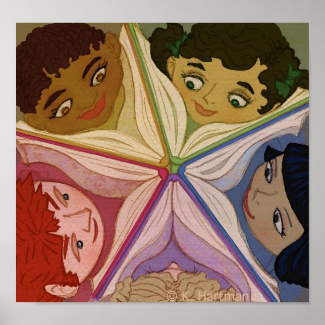 Poster Voir Les Livres (Devant)