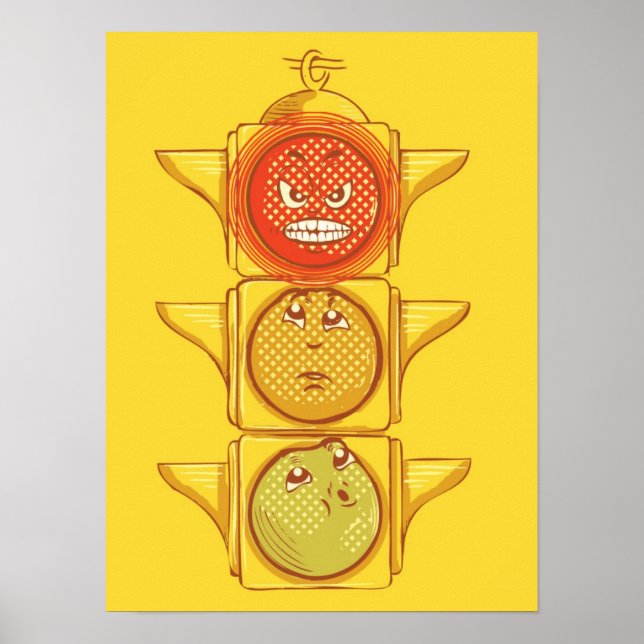 Poster Voir rouge (Devant)