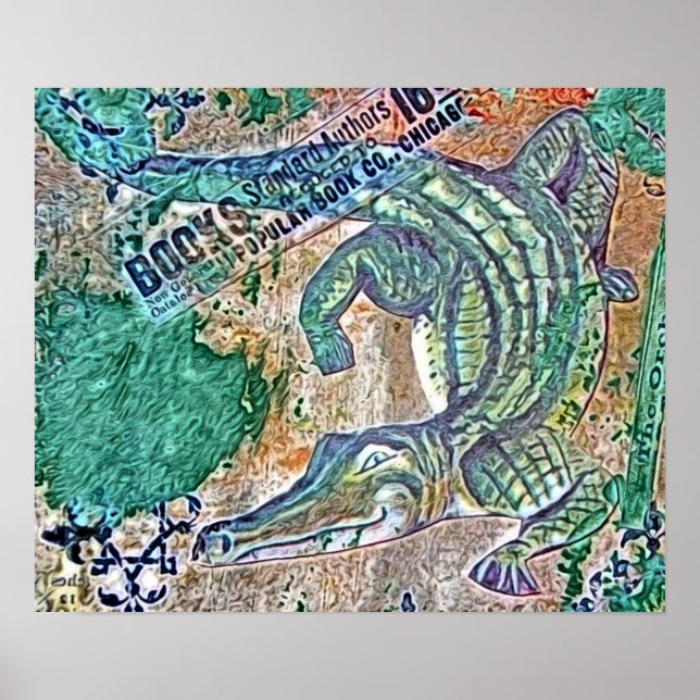 Poster Voir Ya Plus Tard Gator, Après Un Temps Croc Mélan (Devant)