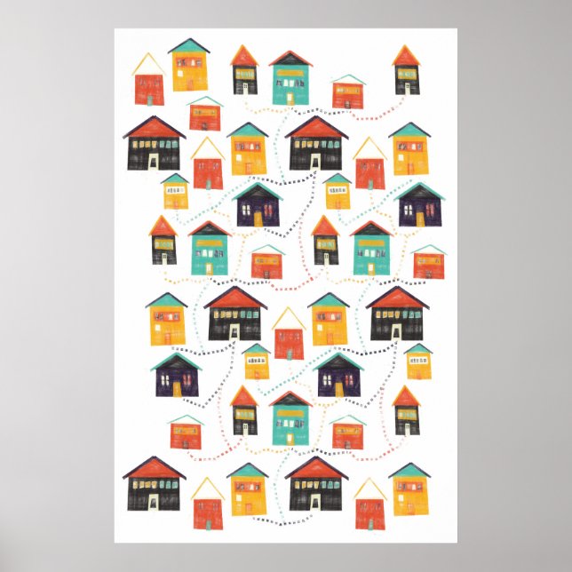 Poster Voisins (Devant)