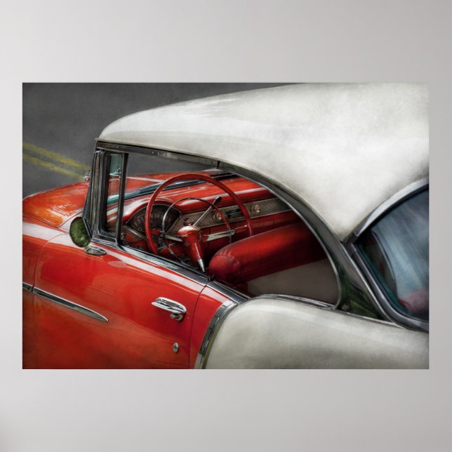 Poster Voiture - Classic 50's (Devant)