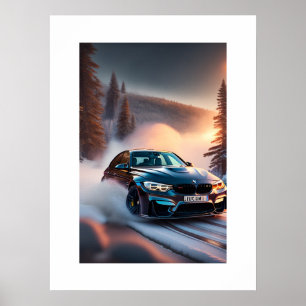 Poster Voiture de sport