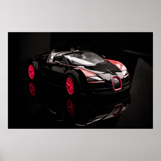 Poster Voiture de sport (Devant)