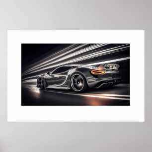Poster Voiture de sport