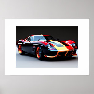 Poster Voiture de sport