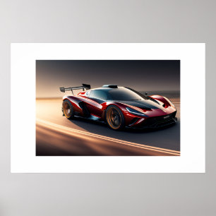 Poster Voiture de sport