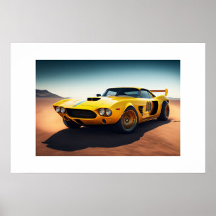 Poster Voiture de sport