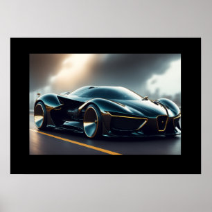 Poster Voiture de sport