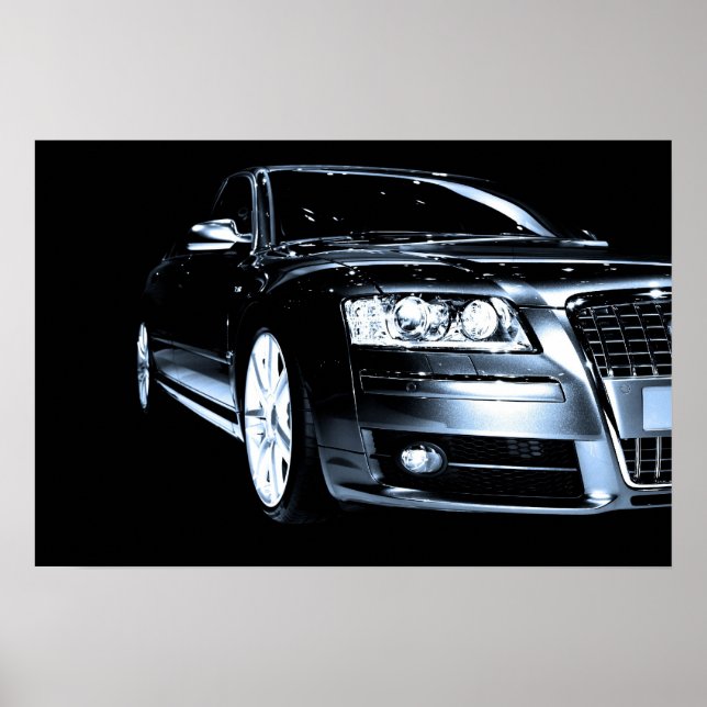 Poster Voiture De Sport De Luxe (Devant)