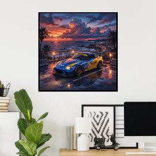 Poster Voiture de tourisme Honda S2000