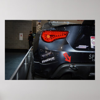 Poster Voiture dérivée Scion FRS