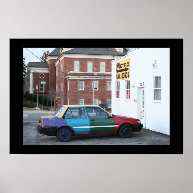 Poster Voiture du ghetto (Devant)