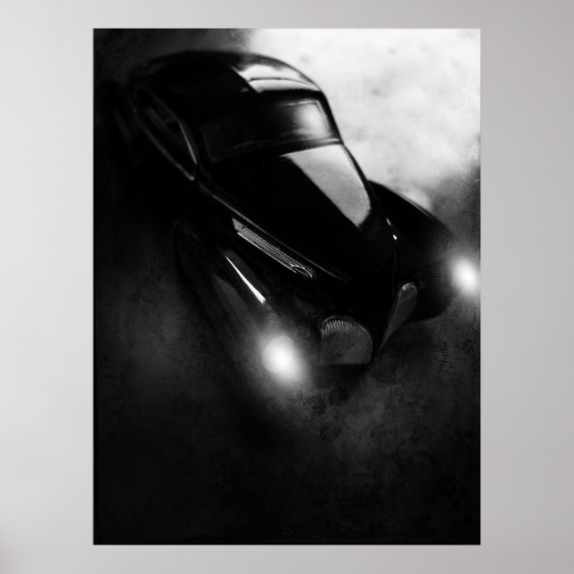 Poster Voiture Retro (Devant)