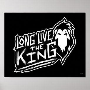 Poster Voiture   Vive le Roi